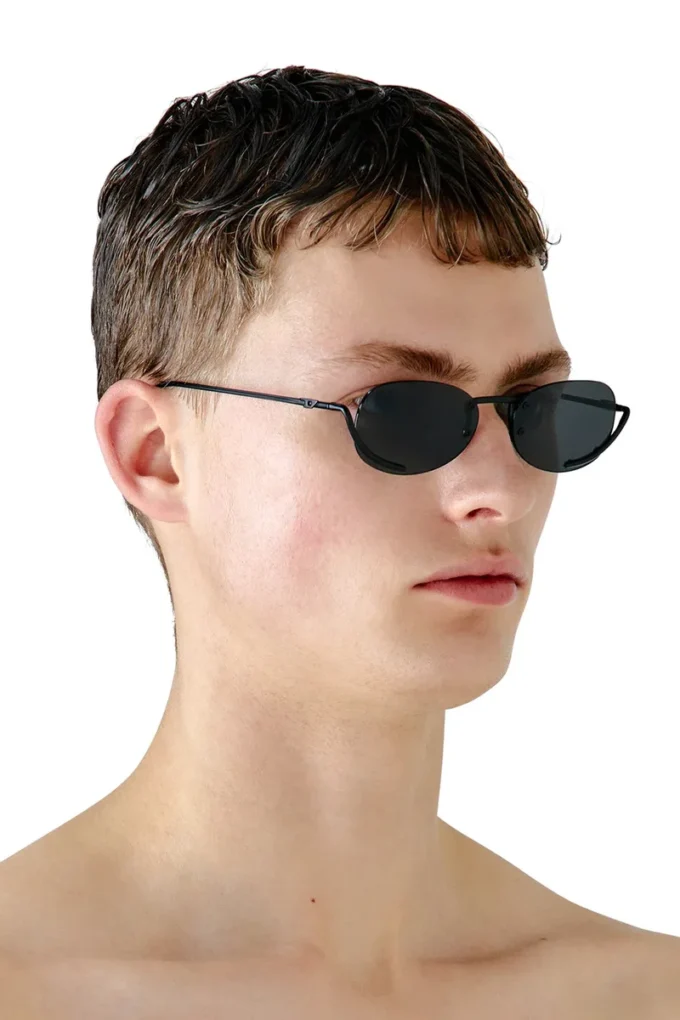 0dl1004 Okulary przeciwsłoneczne o owalnym kształcie
