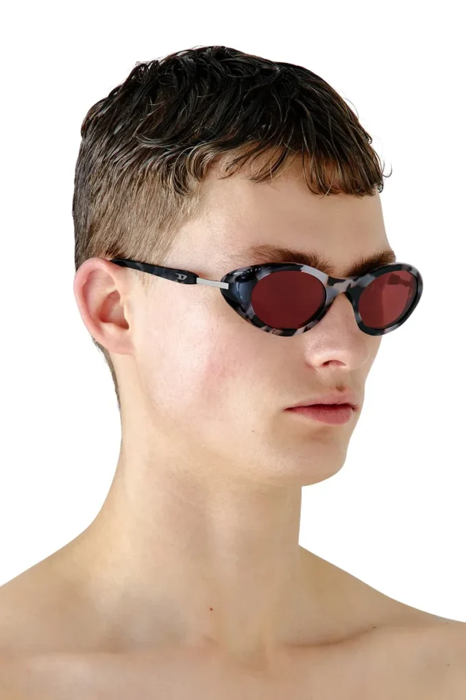 0dl2004 Okulary przeciwsłoneczne o kształcie owalnym