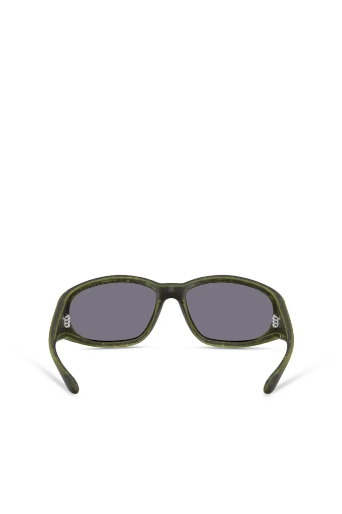 0dl3002 Prostokątne okulary przeciwsłoneczne z acetatu