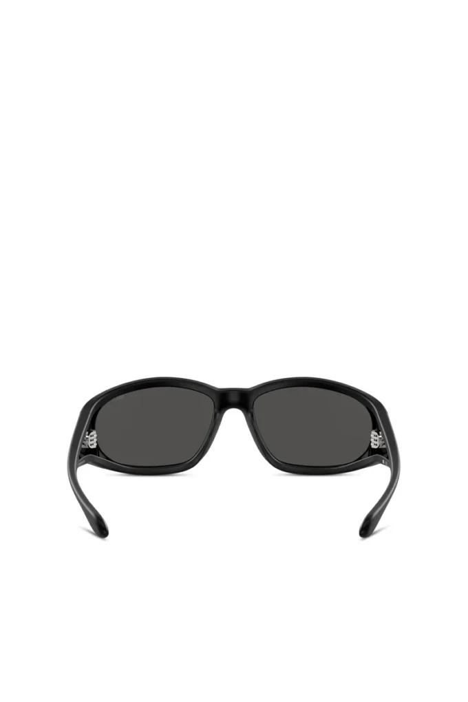 0dl3002 Prostokątne okulary przeciwsłoneczne z acetatu