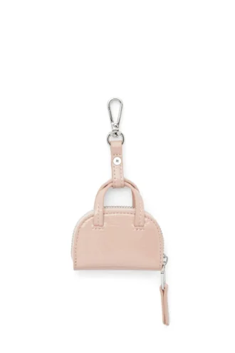 1dr dome charms Zawieszka do torebki z błyszczącego, marszczonego naplaku