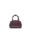 1dr dome crossbody Torba bowlingowa 1DR Dome-Mini z bordowej skóry