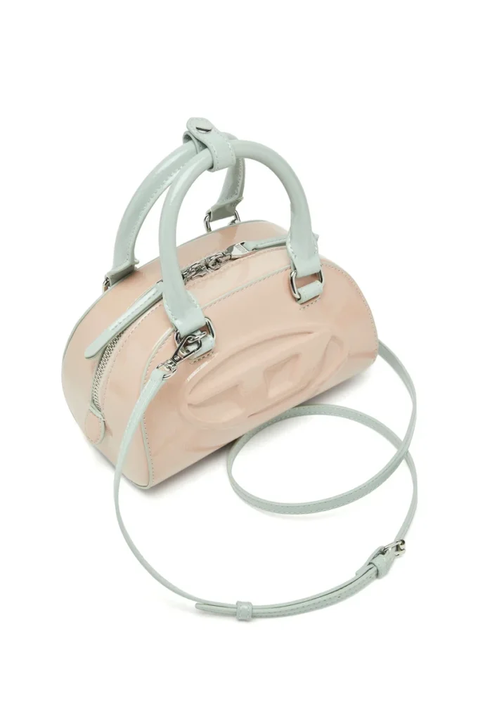 1dr dome crossbody Torba bowlingowa 1DR Dome-Mini z efektem naplak 1dr dome crossbody Torba bowlingowa 1DR Dome-Mini z efektem naplak