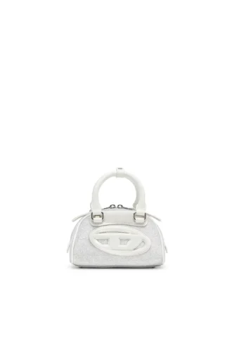 1dr dome crossbody Torba typu mini bowling 1DR Dome z tkaniny lurexowej