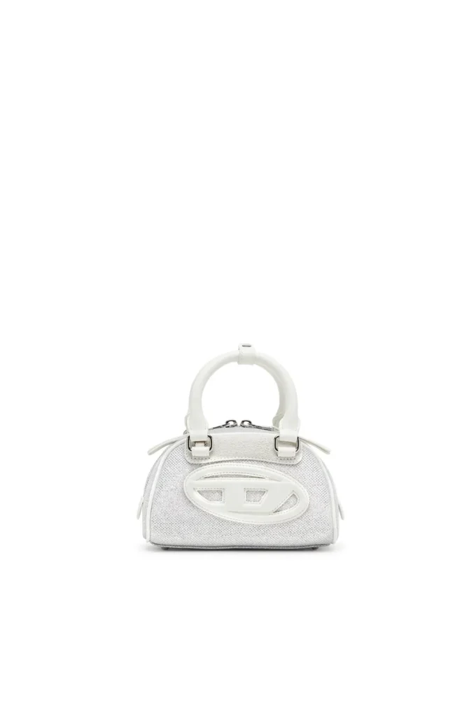 1dr dome crossbody Torba typu mini bowling 1DR Dome z tkaniny lurexowej 1dr dome crossbody Torba typu mini bowling 1DR Dome z tkaniny lurexowej