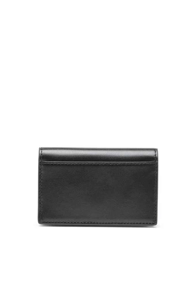 1dr etui na karty iv Skórzane etui na karty z emaliowanym owalnym D