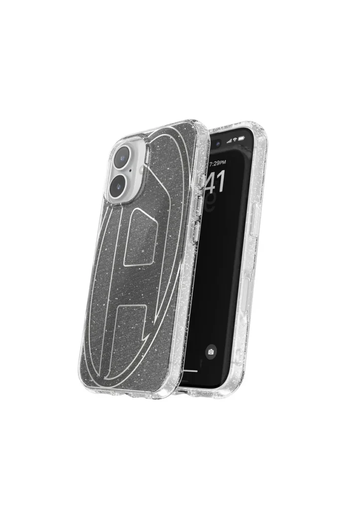 60147 Etui Oval D Glitter Case do iP 16