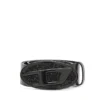 b-1dr 2.0 full rocks 4 cm skórzany pasek z owalną klamrą D z kryształkami b-1dr 2.0 full rocks 4 cm skórzany pasek z owalną klamrą D z kryształkami