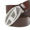 b-1dr 2.0 full rocks 4 cm skórzany pasek z owalną klamrą D z kryształkami b-1dr 2.0 full rocks 4 cm skórzany pasek z owalną klamrą D z kryształkami