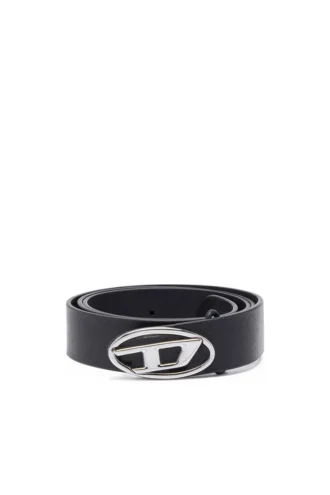 b-1dr-layer Skórzany pasek o szerokości 2,9 cm z owalnym logo D
