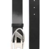 b-1dr Skórzany pasek 3,9 cm z klamrą w kształcie litery D b-1dr Skórzany pasek 3,9 cm z klamrą w kształcie litery D