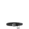 b-charm hip Wąski skórzany pasek o szerokości 1,4 cm z zawieszką 1DR