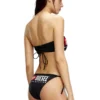 bfb-bryna Bikini bandeau z dużym logo bfb-bryna Bikini bandeau z dużym logo