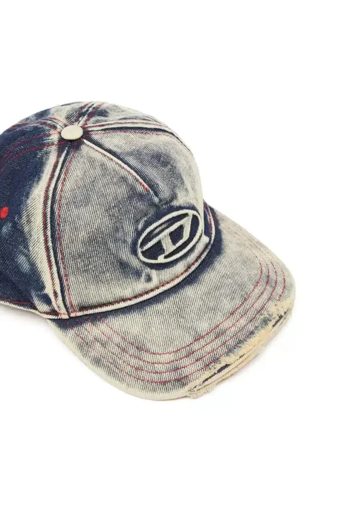 c-seymon Czapka baseballowa z przetworzonego denimu c-seymon Czapka baseballowa z przetworzonego denimu
