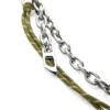 chain-d l Zawieszka z łańcuszkiem i sznurkiem