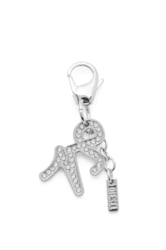 charm capricorn Metalowa zawieszka Capricorn z kryształkami