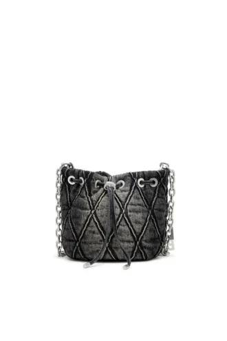 charm-d bucket s Torba Charm-D S-Mini z pikowanego dżinsu