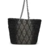 charm-d shopper m Torba Charm-D-Tote z pikowanego denimu charm-d shopper m Torba Charm-D-Tote z pikowanego denimu