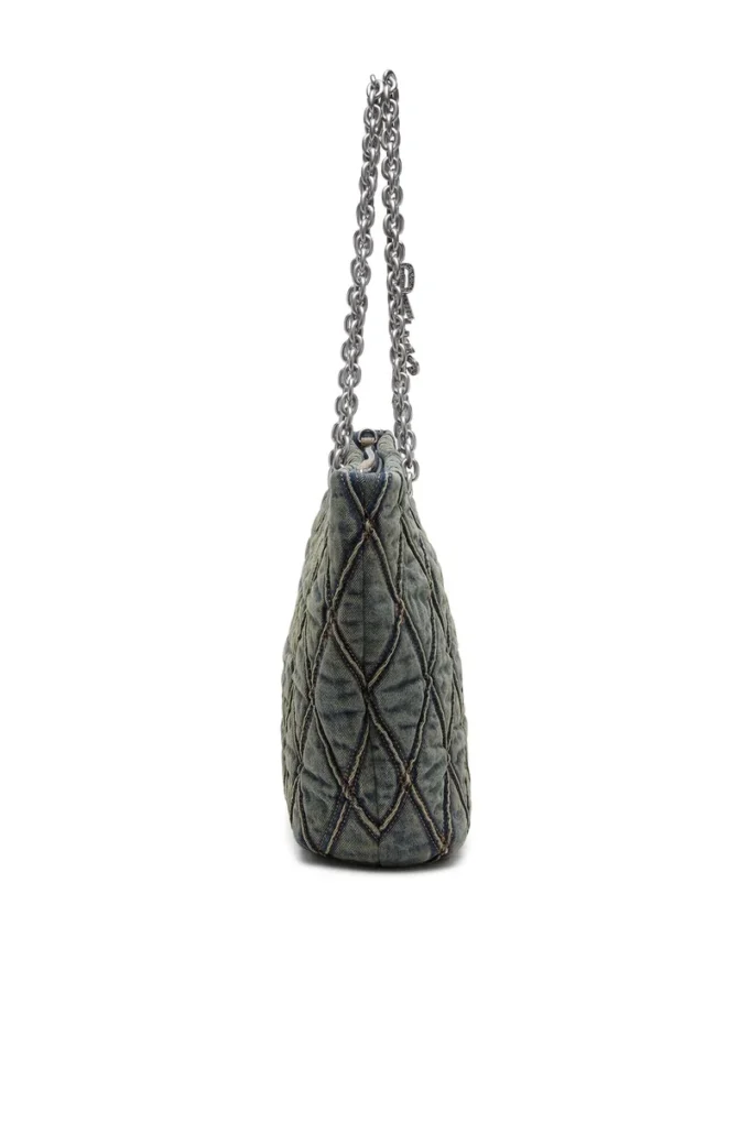 charm-d shopper m Torba Charm-D-Tote z pikowanego denimu