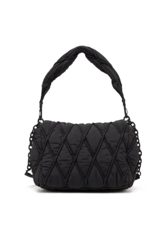 charm-d shoulder m Torba na ramię Charm-D M z pikowanego nylonu