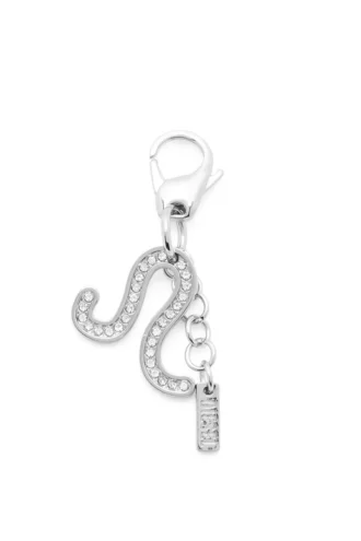 charm leo Metalowa zawieszka Leo z kryształkami