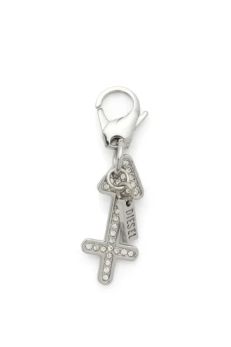 charm saggittarius Metalowa zawieszka Strzelec z kryształkami