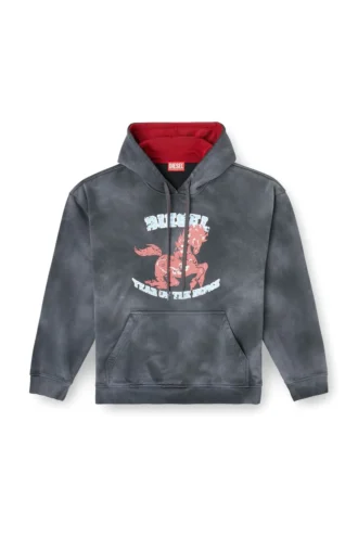cl-s-boxt-hood-horse Bluza z kapturem w stylu tie-dye z nadrukiem konia