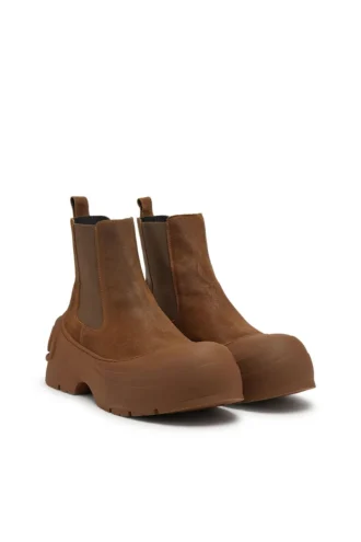 d-donald beatle Buty Chelsea D-Donald z woskowanego zamszu i gumy