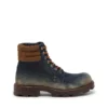 d-hammer lace up w Buty D-Hammer-Combat z dżinsu i zamszu d-hammer lace up w Buty D-Hammer-Combat z dżinsu i zamszu