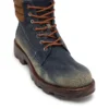 d-hammer lace up w Buty D-Hammer-Combat z dżinsu i zamszu d-hammer lace up w Buty D-Hammer-Combat z dżinsu i zamszu