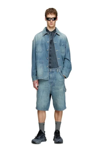 d-livery-w-short Szorty jeansowe w stylu utility