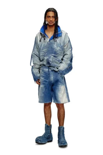 d-shorty-fse Szorty z denimu peel-off