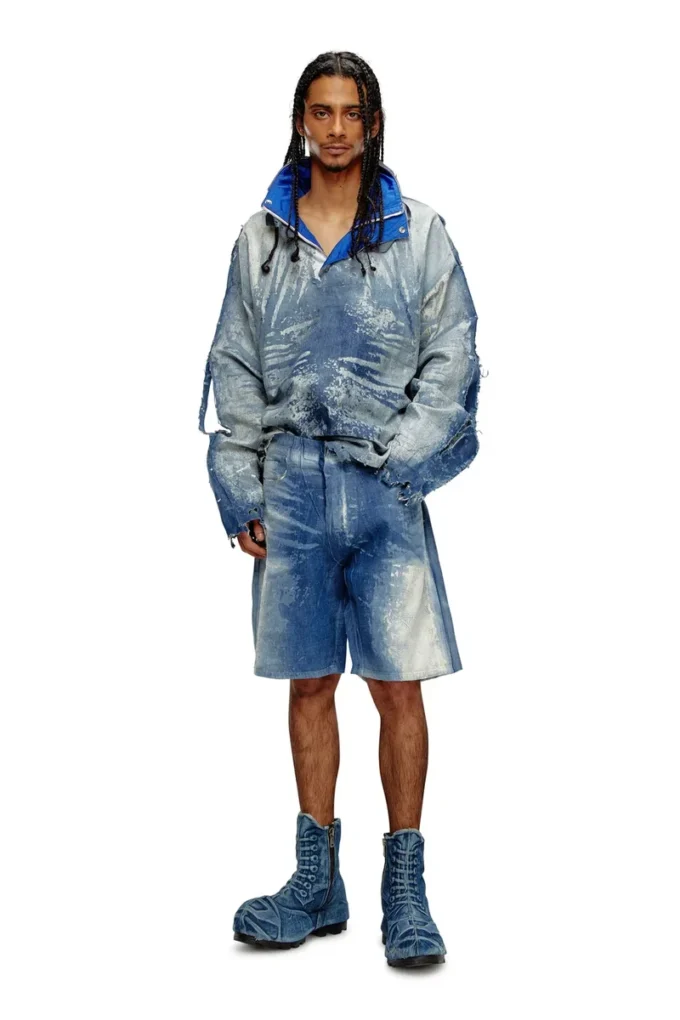 d-shorty-fse Szorty z denimu peel-off d-shorty-fse Szorty z denimu peel-off