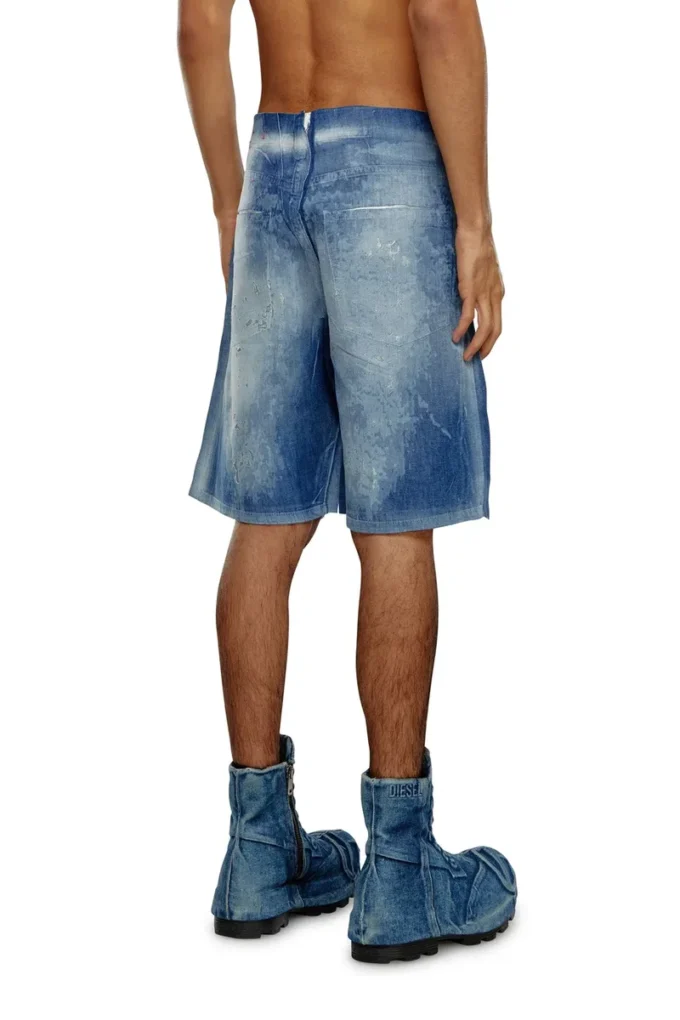 d-shorty-fse Szorty z denimu peel-off d-shorty-fse Szorty z denimu peel-off