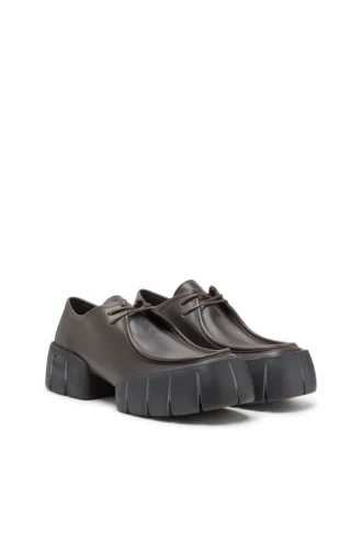 d-tex wb Buty D-Tex w stylu mokasynów z szczotkowanej skóry