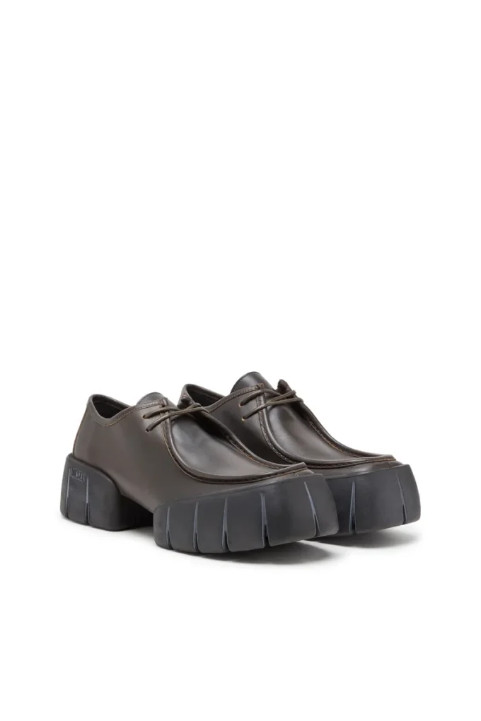 d-tex wb Buty D-Tex w stylu mokasynów z szczotkowanej skóry