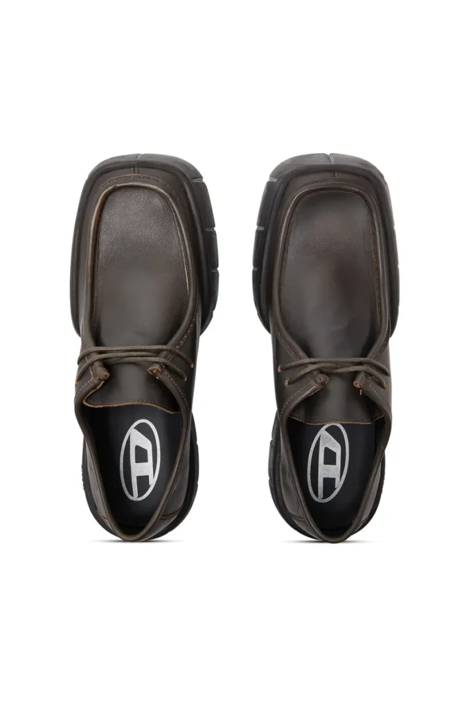 d-tex wb Buty D-Tex w stylu mokasynów z szczotkowanej skóry