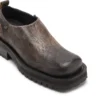 D-Texan Clog Buty D-Texan-Zipped z postarzanego zamszu z efektem spękania