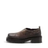 D-Texan Clog Buty D-Texan-Zipped z postarzanego zamszu z efektem spękania
