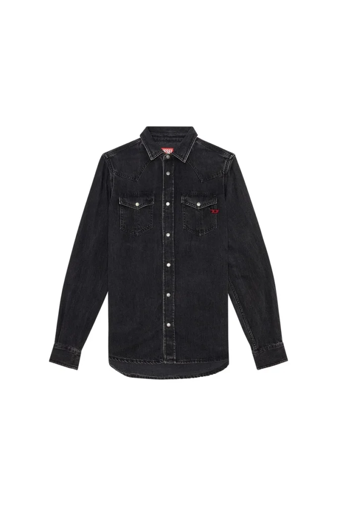 d-vega Overshirt z dżinsu Tencel