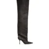 d-venus 90 otk boot D-Venus – kozaki za kolano z powlekanego denimu