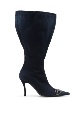 d-venus kb large D-Venus-Wide buty do kolan z dżinsu