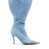 d-venus kb large D-Venus-Wide buty do kolan z dżinsu