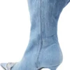 d-venus kb large D-Venus-Wide buty do kolan z dżinsu