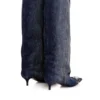 d-venus kb slouchy D-Venus-Slouchy kozaki do kolan z dżinsu