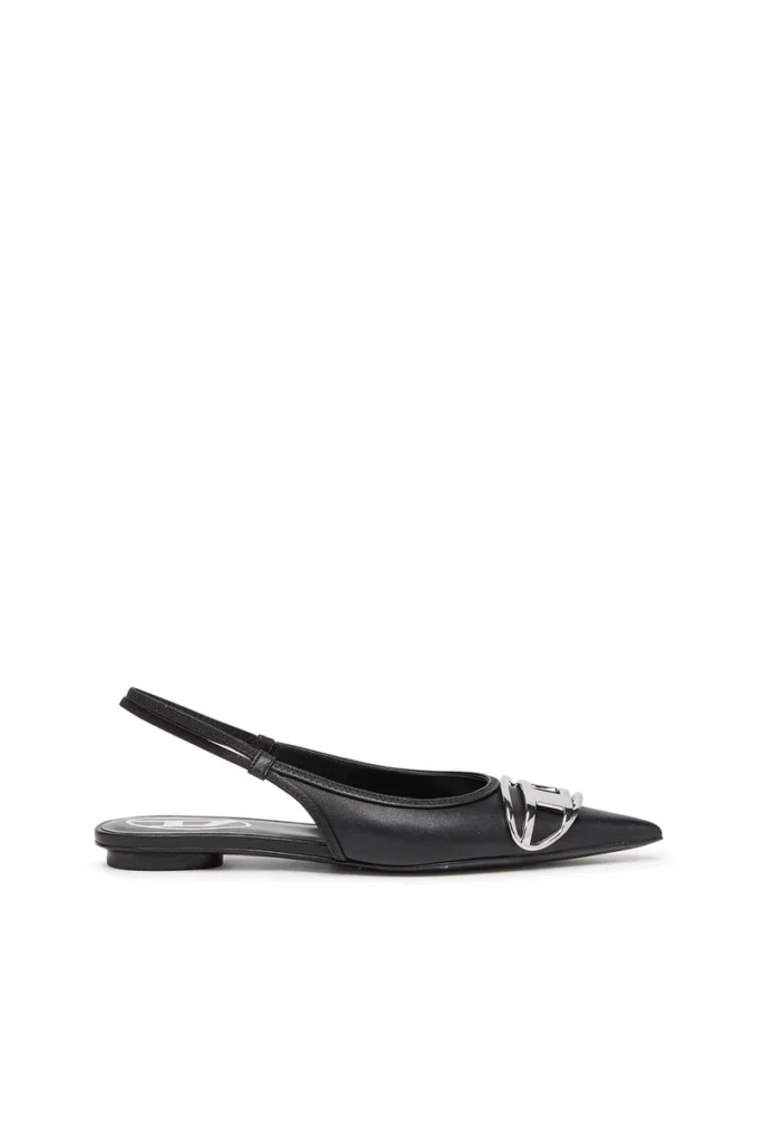 d-venus sb bal Płaskie buty D-Venus-Slingback z nappa leather
