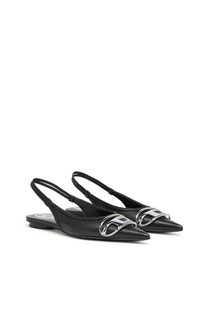 d-venus sb bal Płaskie buty D-Venus-Slingback z nappa leather