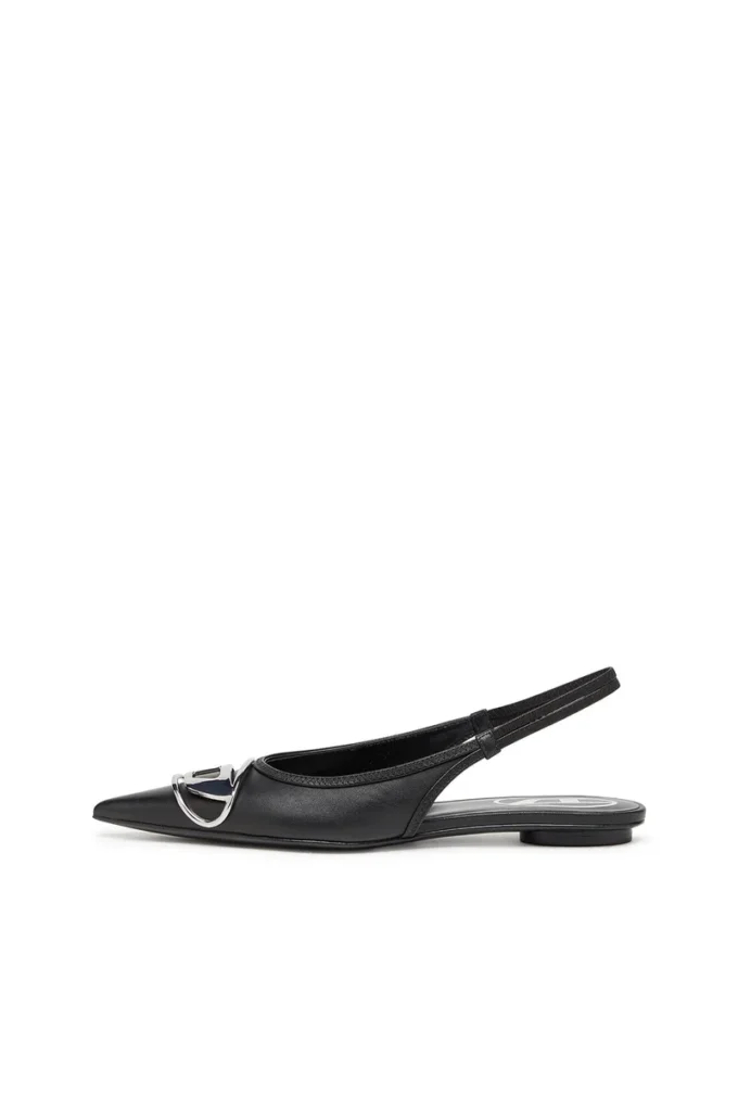 d-venus sb bal Płaskie buty D-Venus-Slingback z nappa leather