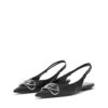 d-venus sb bal Płaskie buty D-Venus-Slingback z nappa leather