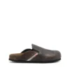 d-woodstock slip-on Klapki D-Woodstock-Clogs z zamszu z efektem spękania d-woodstock slip-on Klapki D-Woodstock-Clogs z zamszu z efektem spękania